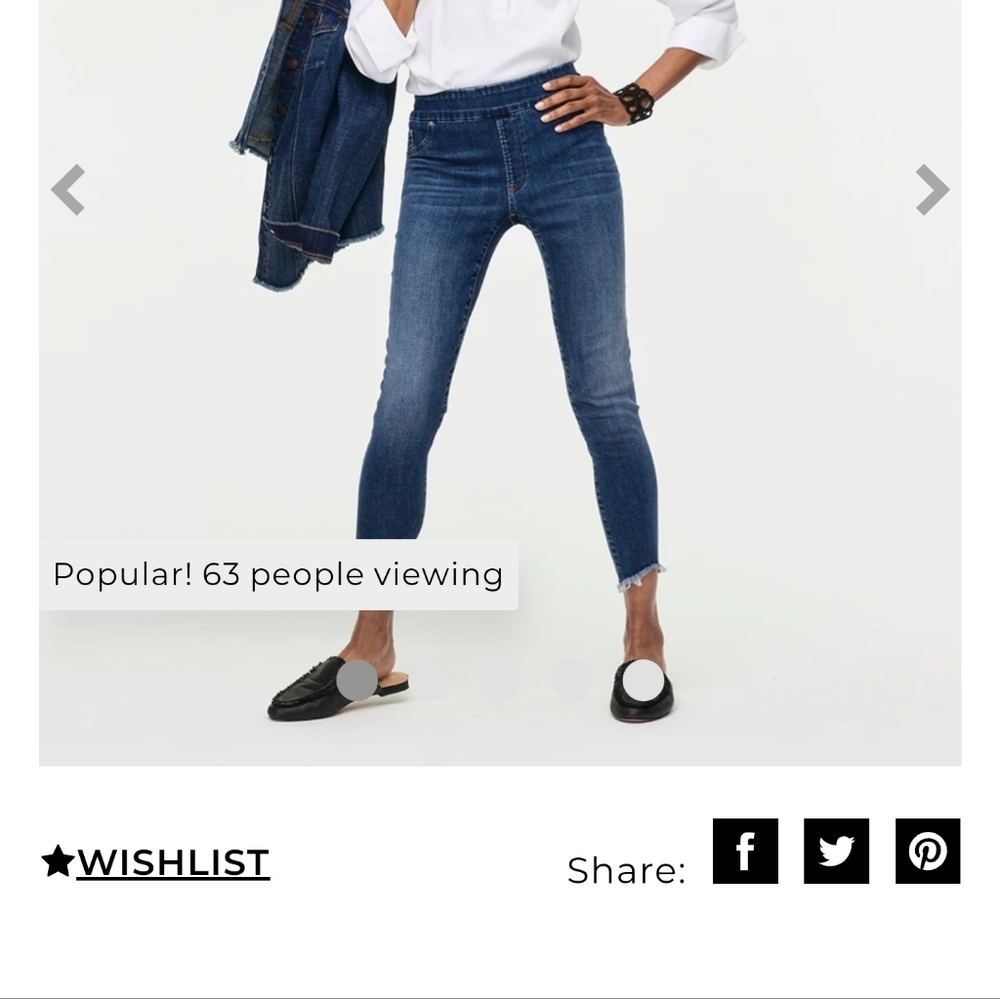 Jean Frayed Jeggings Chicos